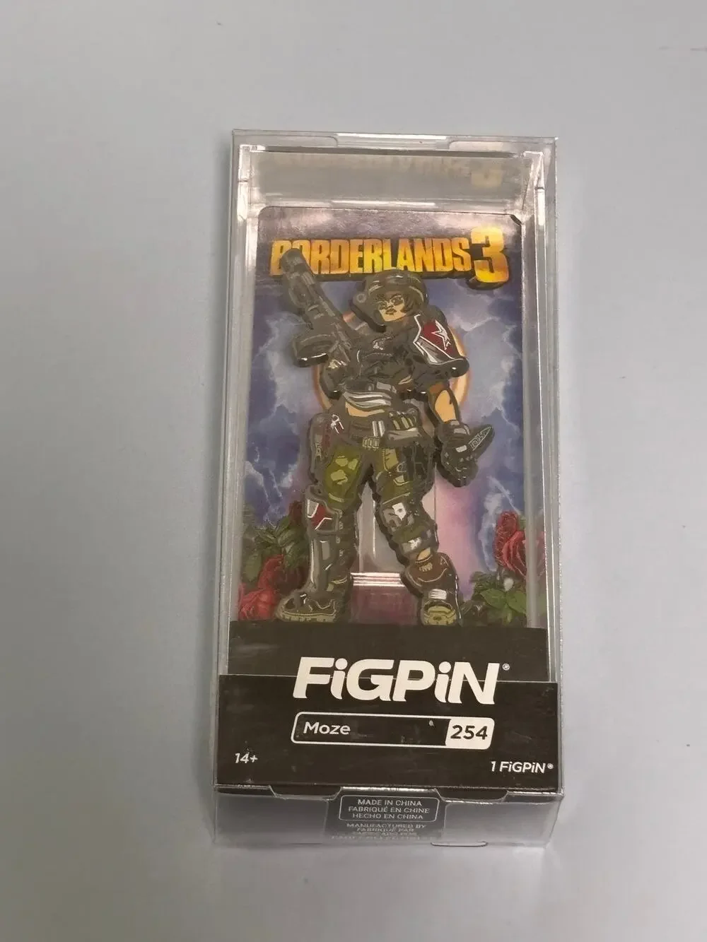 FigPin Moze Borderlands 3 2K Gearbox #254 Enamel Pin Video Game Series